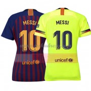 Barcelona dámský dres Lionel Messi 10 venkovní fotbalové dresy 2018-19..